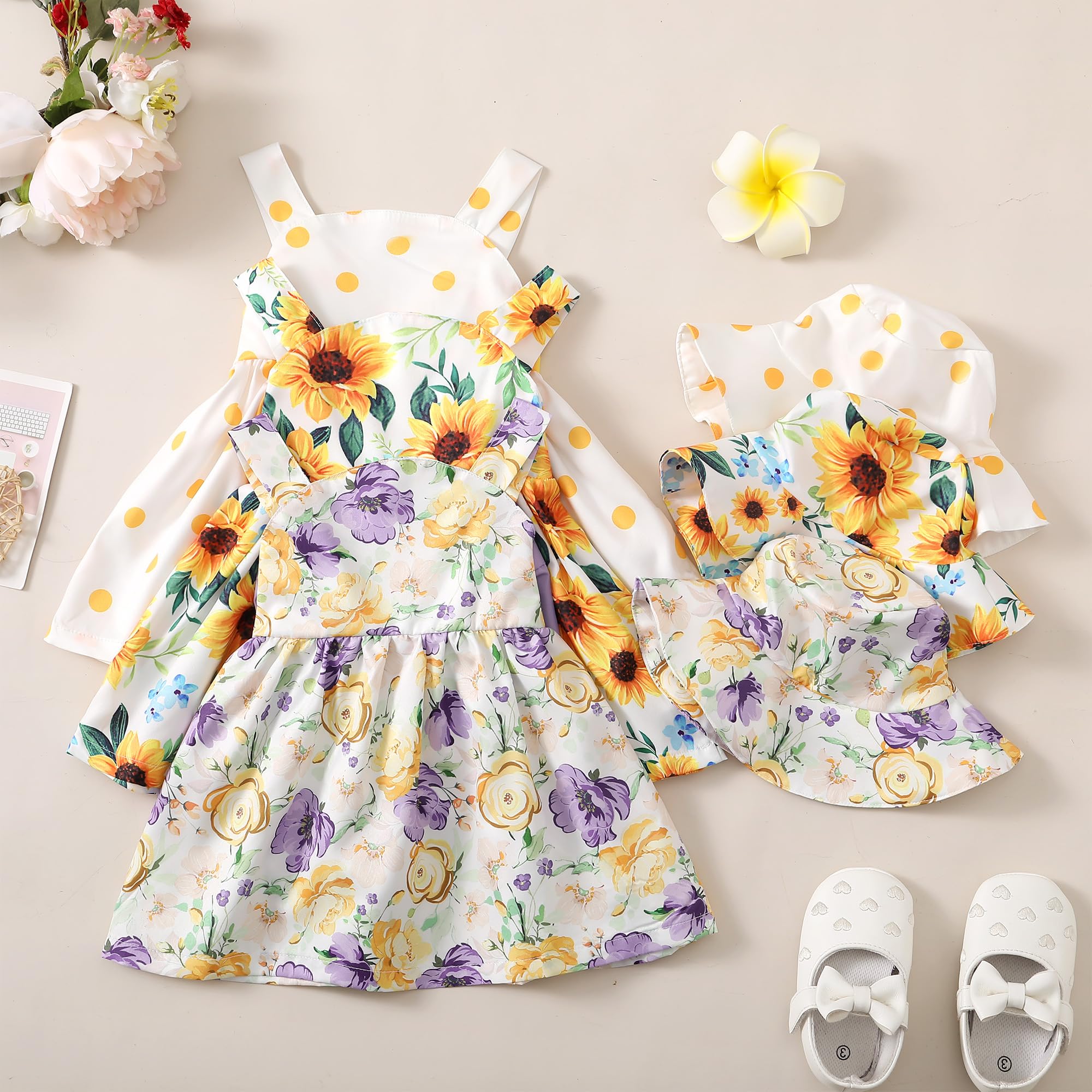 Newborn Baby Girl Dress - Toddler Halter Backless Sleeveless Floral Sundress | Summer Outfits for Infants & Girls | Perfect for Beach, Party & Photo Shoots