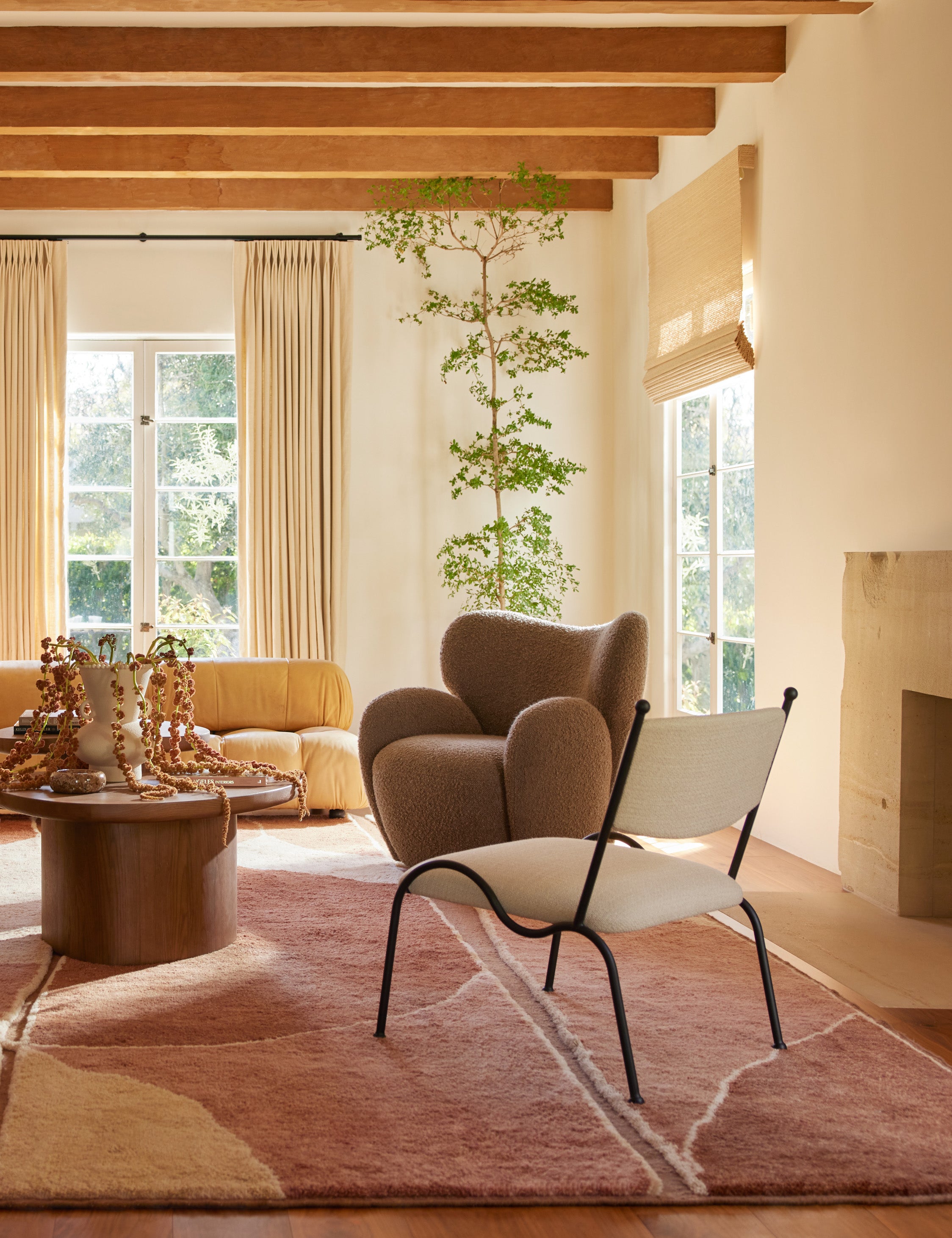 Fidia Accent Chair by Aimee Song - Modern Mid-Century Lounge Chair for Living Room, Bedroom & Office - Perfect for Reading Nook, Home Decor & Small Spaces