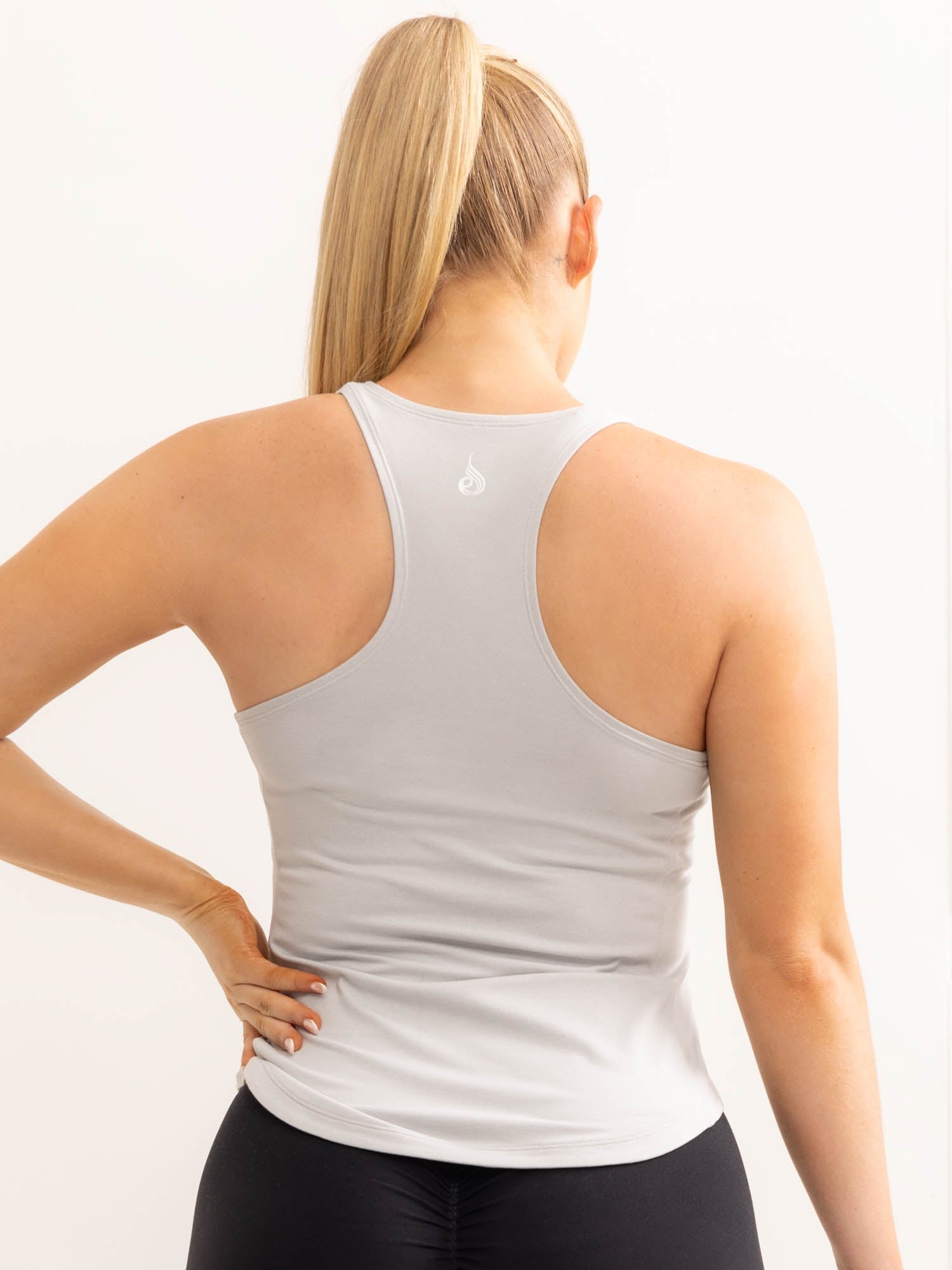 Soft Tech Slim Fit Tank Top - Grey Marl | Comfortable & Breathable for Workout, Yoga & Casual Wear