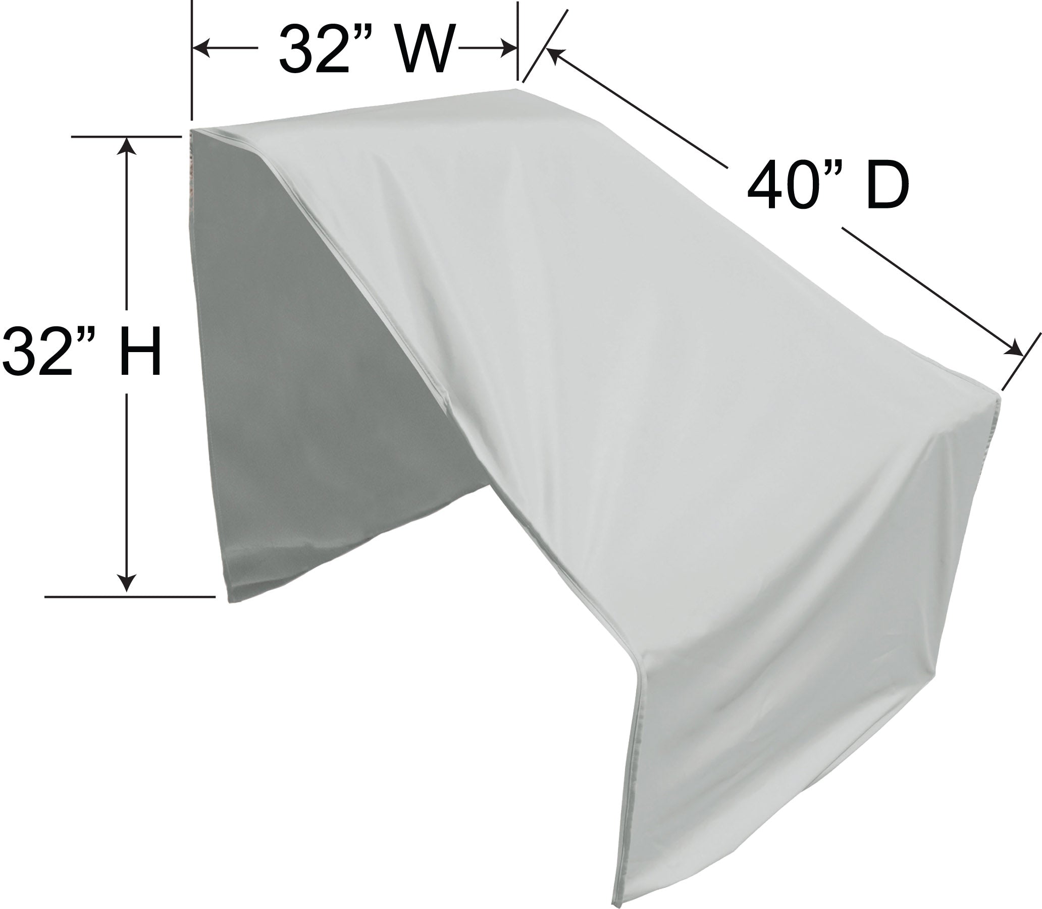 Outdoor Modular Left & Right End Covers - Weatherproof Protection for Patio Furniture & Outdoor Structures | Perfect for Pergolas, Gazebos & Deck Railings