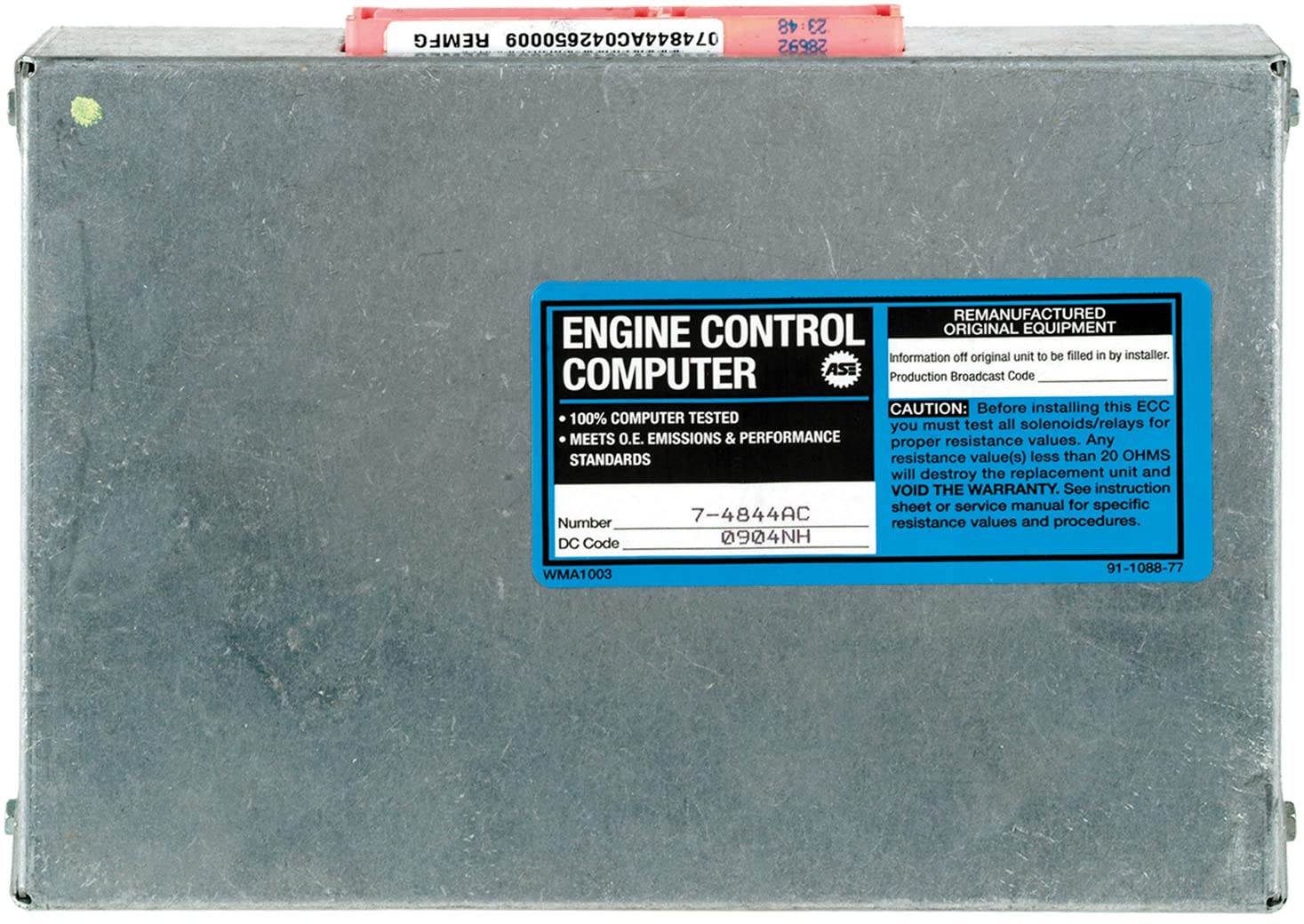 Cardone 77-4844AC Remanufactured GM ECM Engine Control Module - Compatible with Chevy, GMC & Cadillac Vehicles | Perfect for Engine Performance Tuning & Replacement
