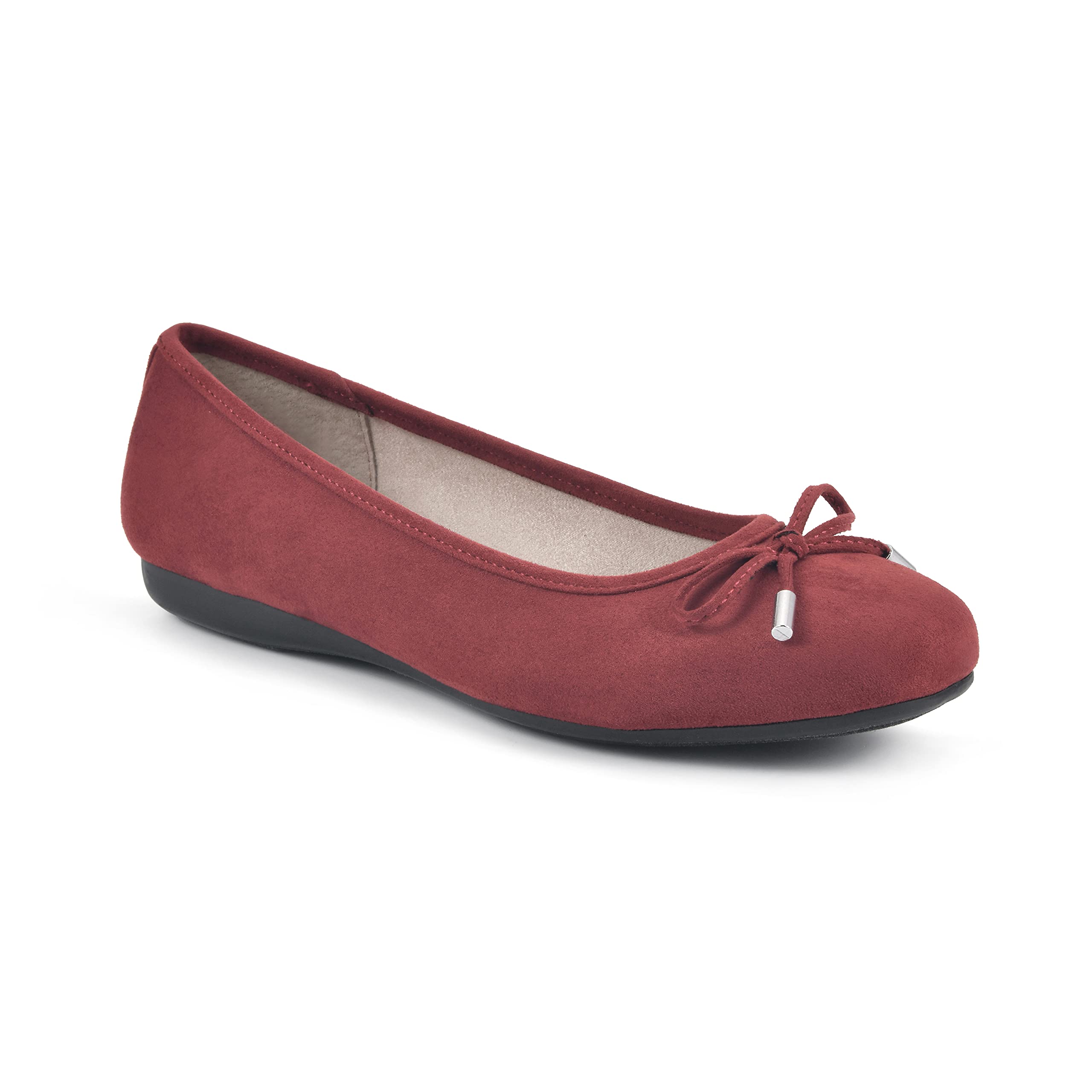 White Mountain Aubrie Women's Ballet Flats - Comfortable & Stylish for Work & Travel