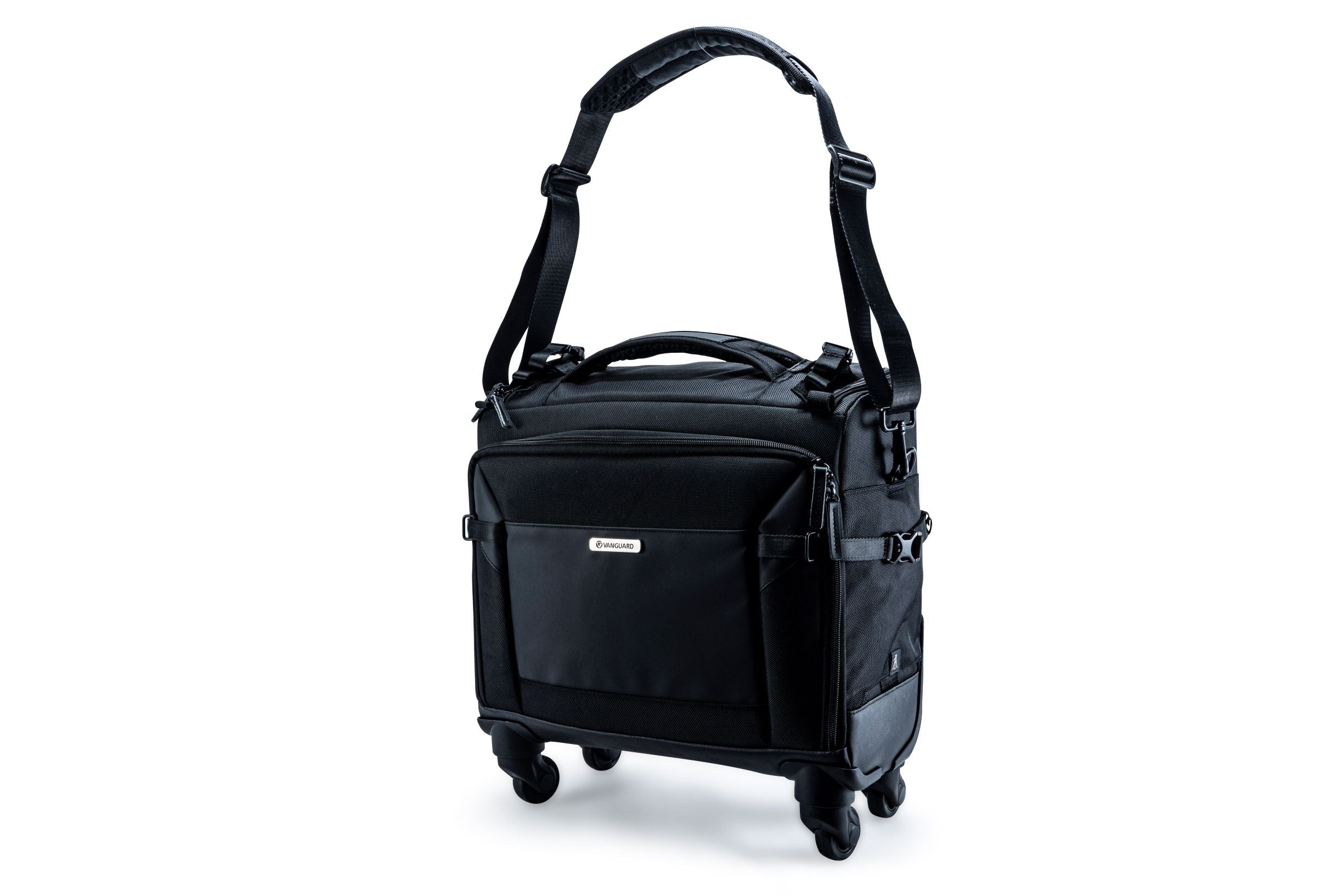 VEO SELECT 42T Black Trolley Bag - Lightweight Travel Luggage for Airplane Carry-On, Business Trips & Weekend Getaways