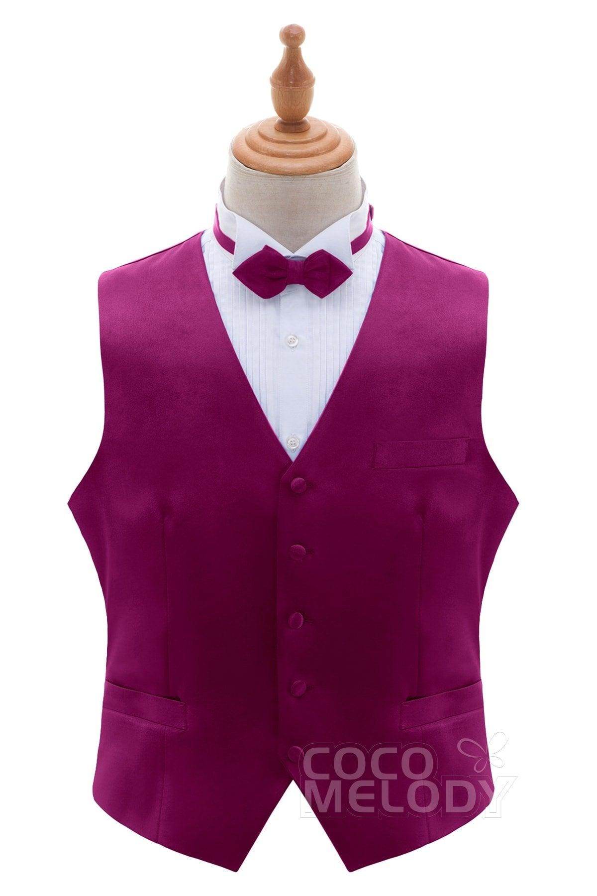 Men's Stretch Silk-Like Satin Vest - Comfortable & Breathable Undershirt for Formal Wear & Layering - CZ170022