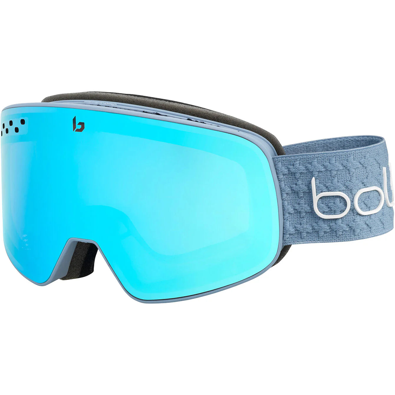 Bolle Nevada Snow Goggles - Anti-Fog UV Protection Ski Goggles for Men & Women - Perfect for Skiing, Snowboarding & Winter Sports