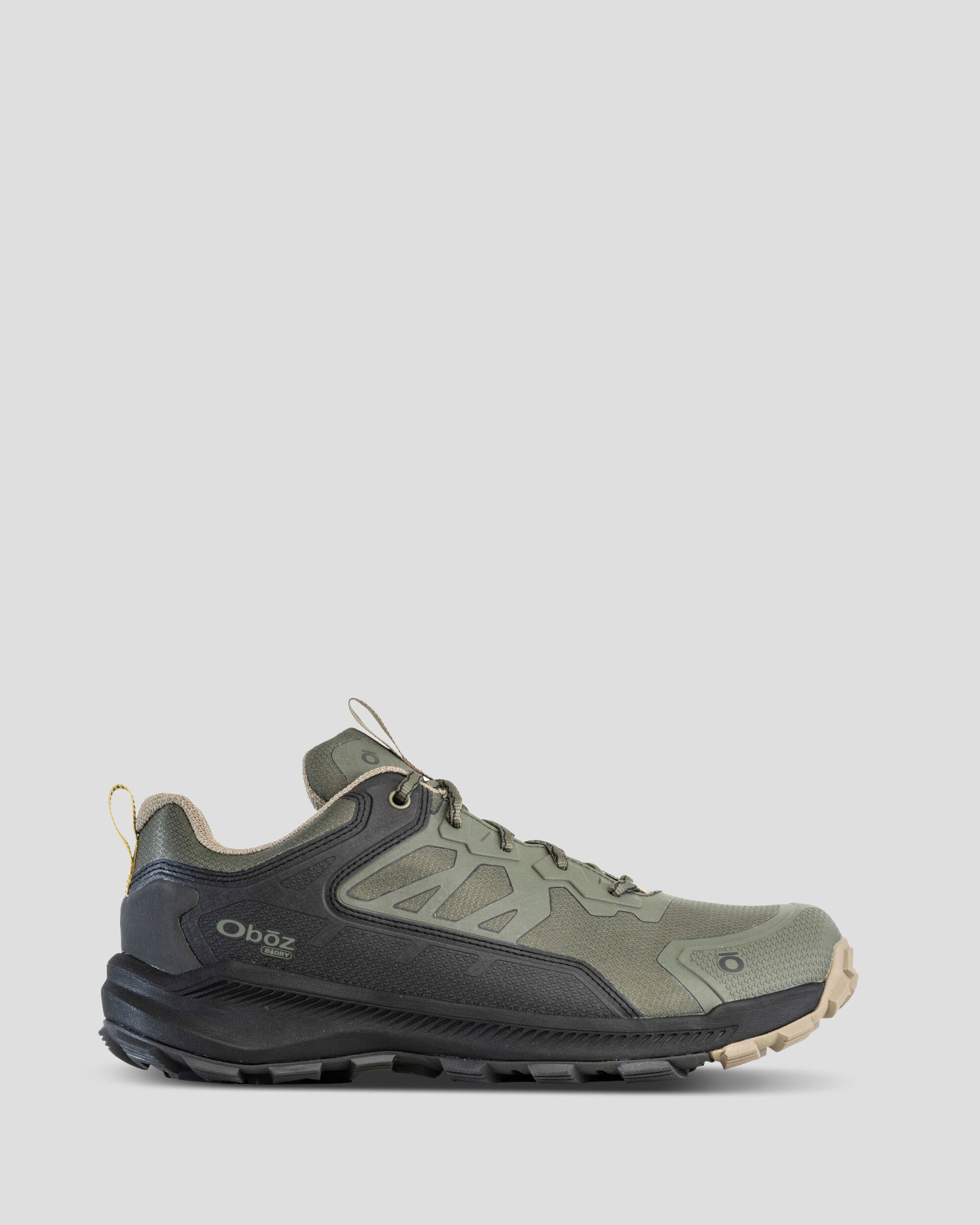 Men's Oboz Katabatic Low Waterproof Hiking Shoes - Lightweight & Durable for Outdoor Adventures - Perfect for Trail Hiking, Camping & Backpacking