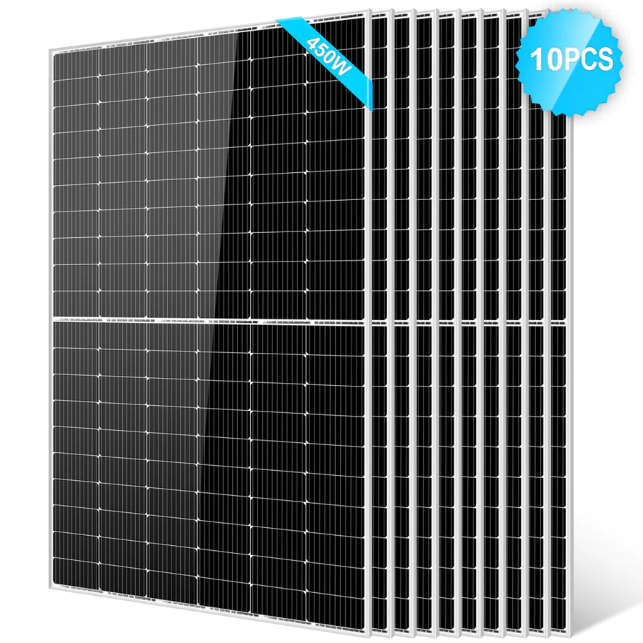 SunGoldPower 450 Watt Monocrystalline Solar Panel - High Efficiency Solar Panel for Home, RV & Off-Grid Power - Perfect for Residential, Camping & Emergency Backup