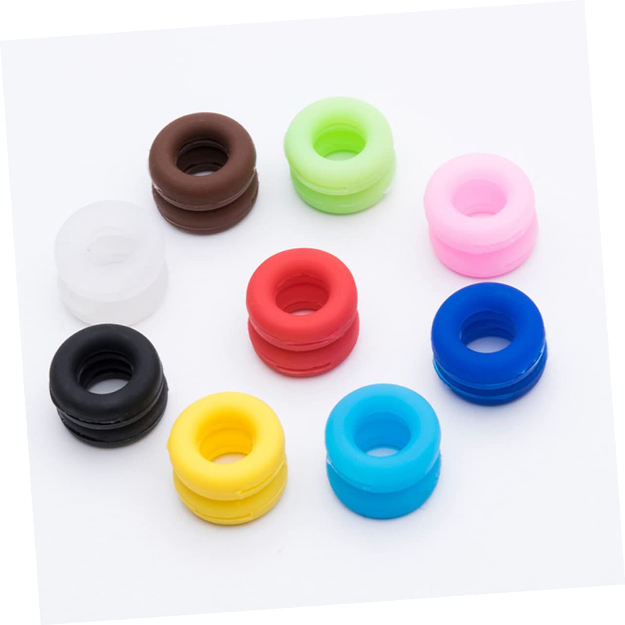 COLLBATH 7 Pairs Glasses Leg Covers - Anti-Slip Eyeglass Ear Hooks & Frame Fixers for Comfortable Wear - Perfect for Sports, Work & Everyday Use