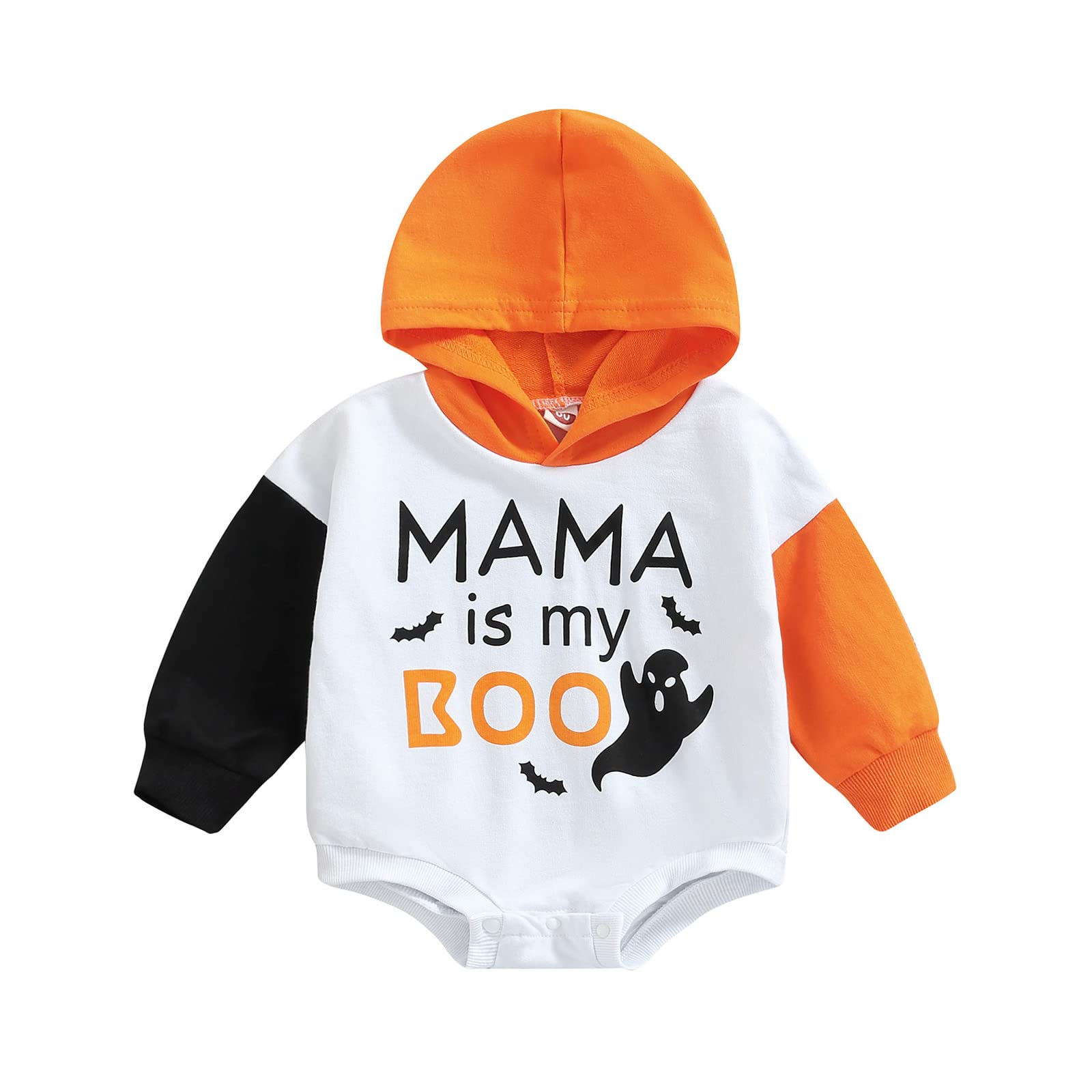 Halloween Newborn Baby Clothes - Cute Pumpkin Long Sleeve Romper Bodysuit for Boys & Girls | Perfect for Halloween Costume, Photo Shoots & Autumn Outfits