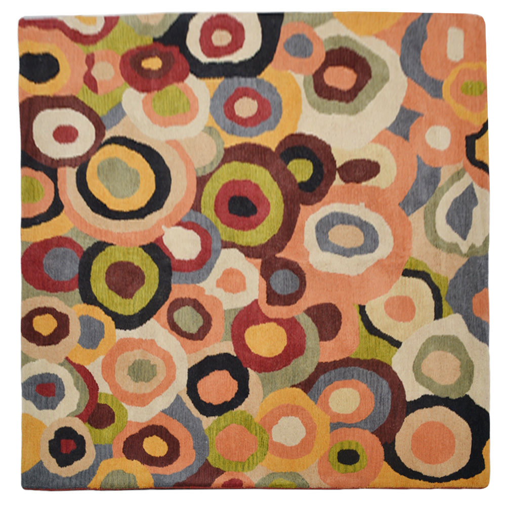 Belfast Hand Tufted Wool Area Rug - Soft & Durable Non-Slip Living Room Carpet for Home Decor - Perfect for Bedroom, Office & Cozy Spaces