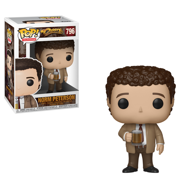 Cheers Norm Peterson #796 (VAULTED) - Exclusive Collectible Action Figure - Perfect for TV Show Fans & Pop Culture Collectors - Great for Display, Gifts & Nostalgic Decor