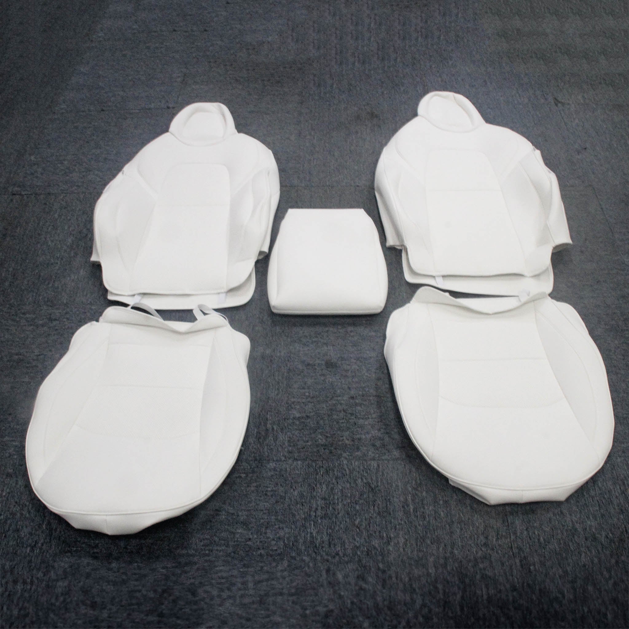 Premium Custom Fit Tesla Seat Covers for Model 3 & Model Y (2017-2025) - Waterproof & Breathable Car Seat Protectors with Enhanced Comfort - Perfect for Road Trips, Daily Commute & Interior Protection
