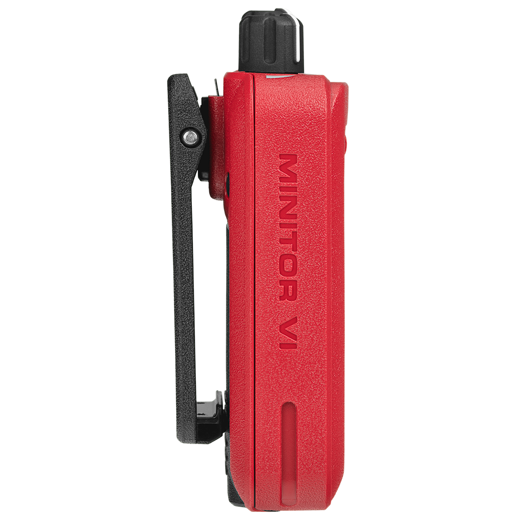 Motorola Minitor 6 VHF Emergency Pager - Red Color | First Responder & Healthcare Communication Device for Hospitals, Fire Departments & Security Teams