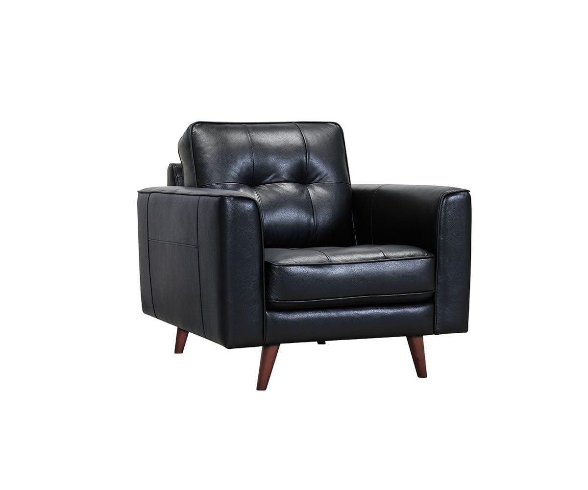 Premium Turner Leather Chair - Genuine Leather, Ergonomic Design for Living Room, Office & Study - Perfect for Relaxing, Working & Reading