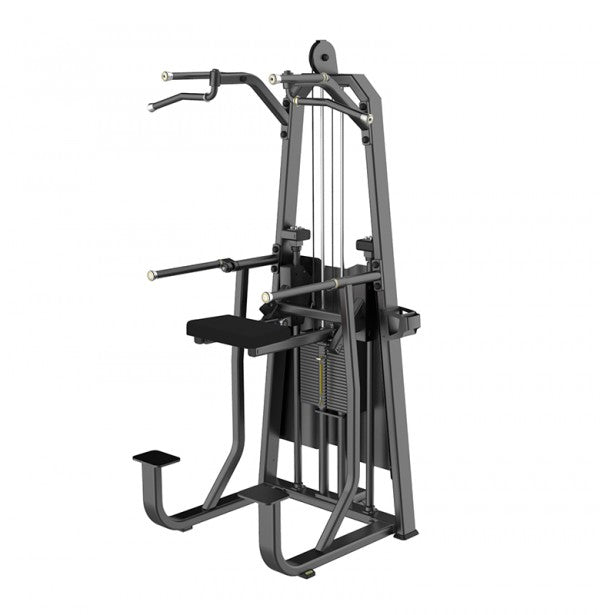 E1009B Assisted Dip & Chin Up Bar - Adjustable Resistance Bands for Home Gym, Strength Training, and Pull Up Assistance - Perfect for Beginners, Athletes, and Fitness Enthusiasts