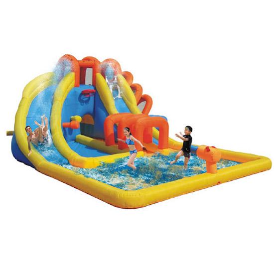 KidWise Summer Blast Waterpark - Inflatable Kids Water Slide for Backyard Fun, Outdoor Pool Party & Summer Activities | Perfect for Birthday Parties, Family Gatherings & Backyard Play