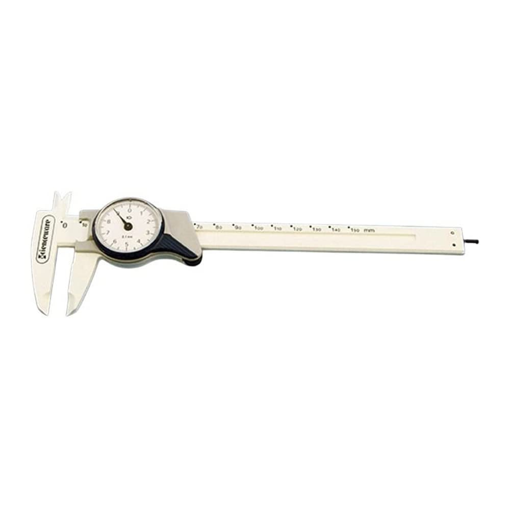 Precision EMS 62065-B Digital Vernier Caliper with Metric Scale - Perfect for Engineering, Metalworking & DIY Home Projects
