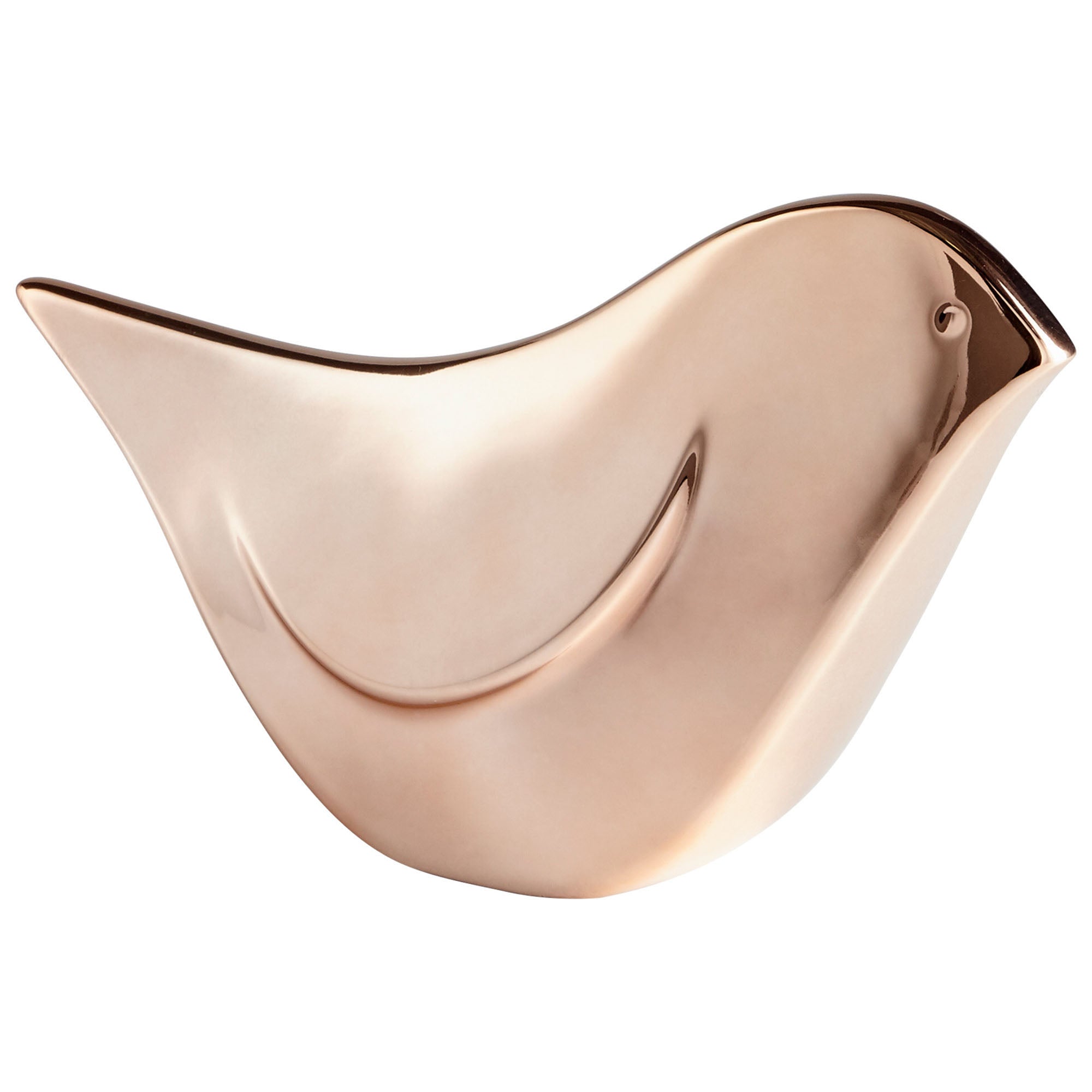 Cyan Design 08492 Radiant Perch Sculpture - Handcrafted Copper Bird Statue for Home Decor, Medium Size | Perfect for Living Room, Bedroom, or Office Decoration