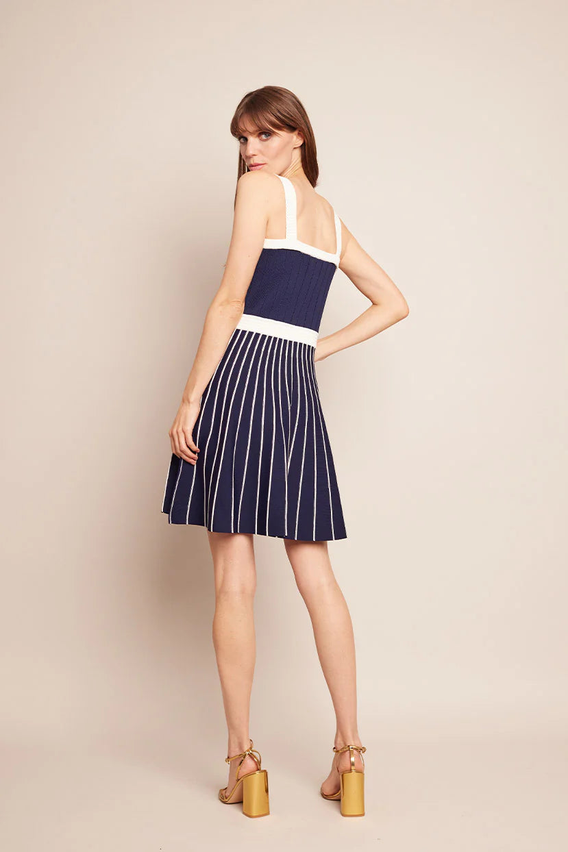 Aurora Mini Dress for Women - Navy Blue Sleeveless Party Dress for Night Out, Date Night, and Special Occasions
