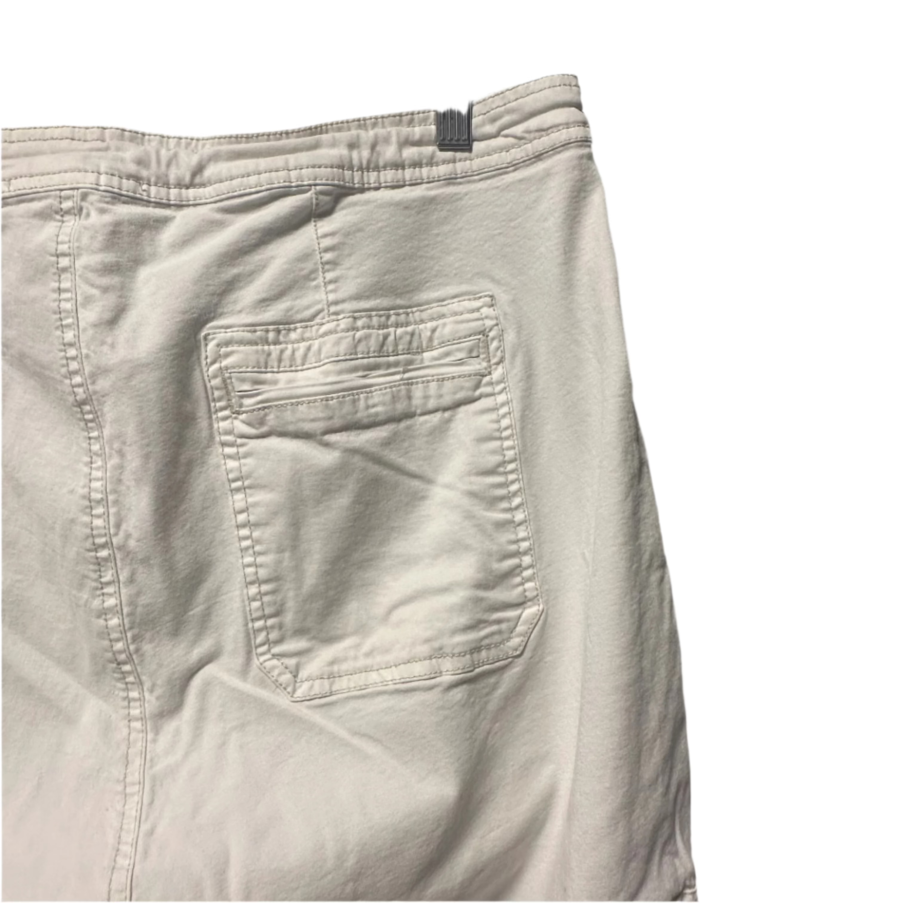 Stylish Cream Cargo Pants for Men - 2XL Plus Size | Comfortable & Trendy Casual Wear for Outdoor Activities, Travel, and Everyday Fashion