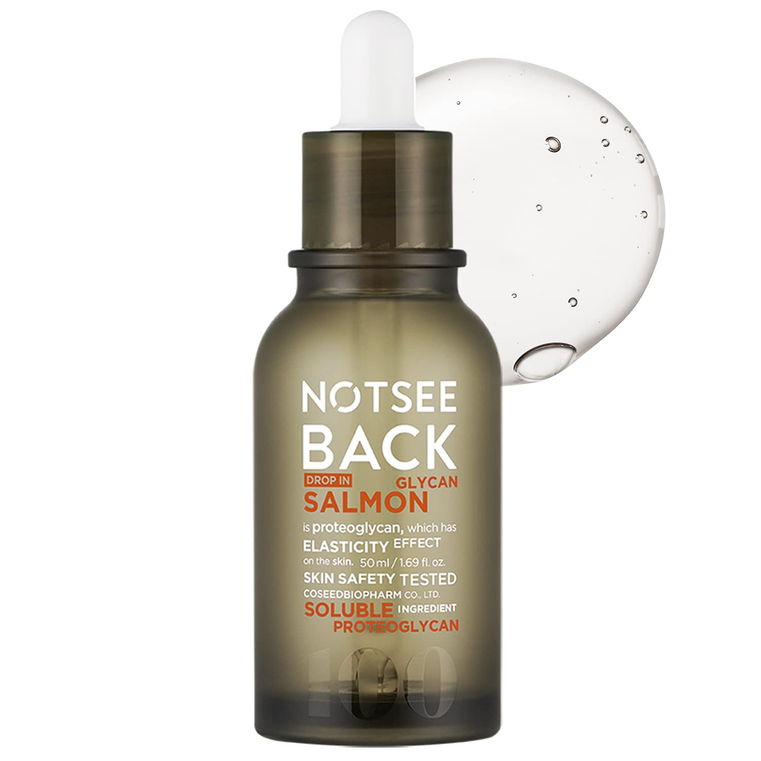 **Hyaluronic Acid & Collagen Face Serum with Glycoprotein Extract – 100% Pure, Highly Concentrated Anti-Aging Serum for Wrinkles & Firming – NOTSEEBACK Muco Salmon Glycan Serum 50ml (1.69 fl.oz.) – Perfect for Daily Skincare & Night Routine**