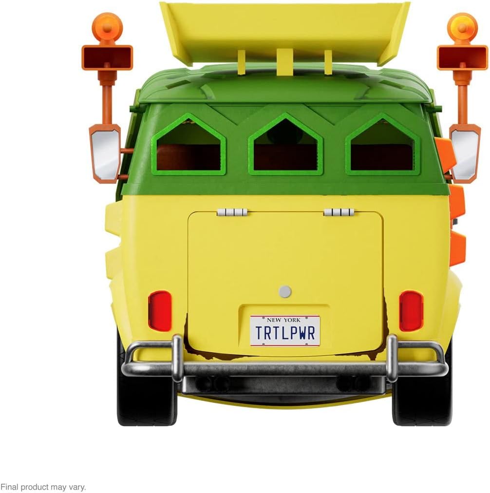 Super7 Teenage Mutant Ninja Turtles Ultimates Party Wagon Vehicle - Collectible Action Figure Playset for TMNT Fans, Perfect for Display & Play Scenes