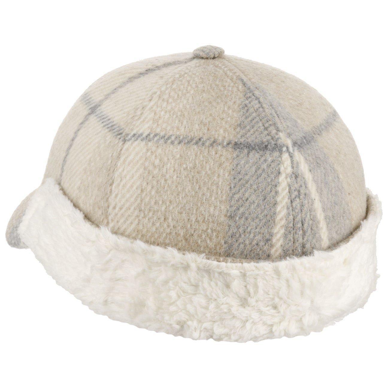 Stylish Mayser Taja Check Cap with Ear Flaps - Winter Warm Hat for Men & Women - Perfect for Skiing, Snowboarding & Outdoor Activities