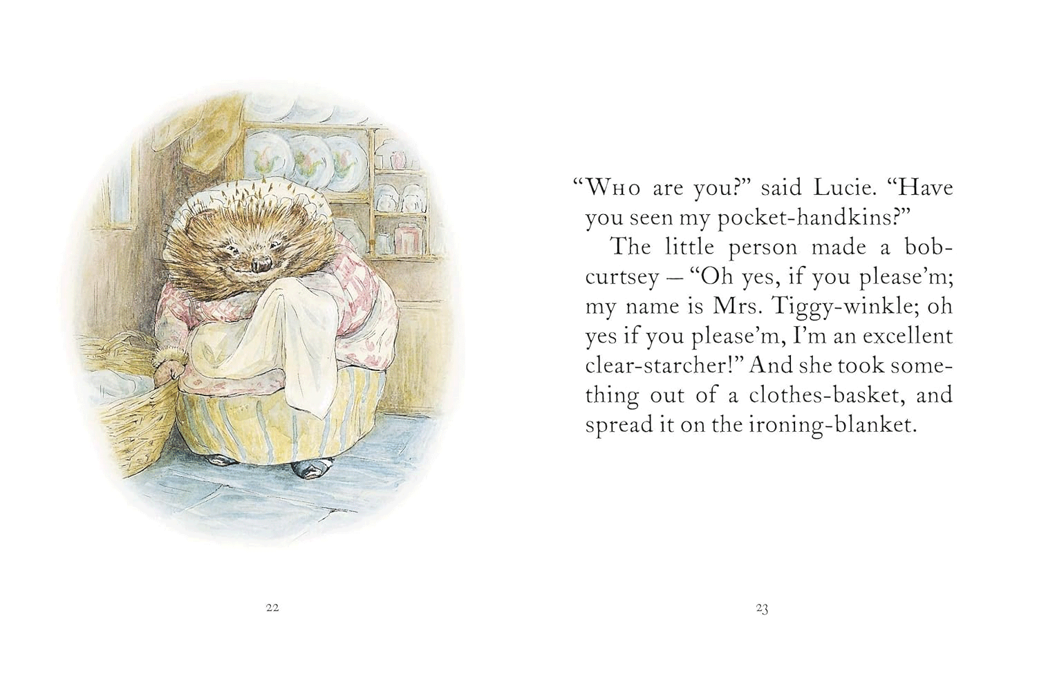The Tale of Mrs. Tiggy-Winkle by Beatrix Potter - Classic Children's Storybook for Bedtime Reading & Early Learning
