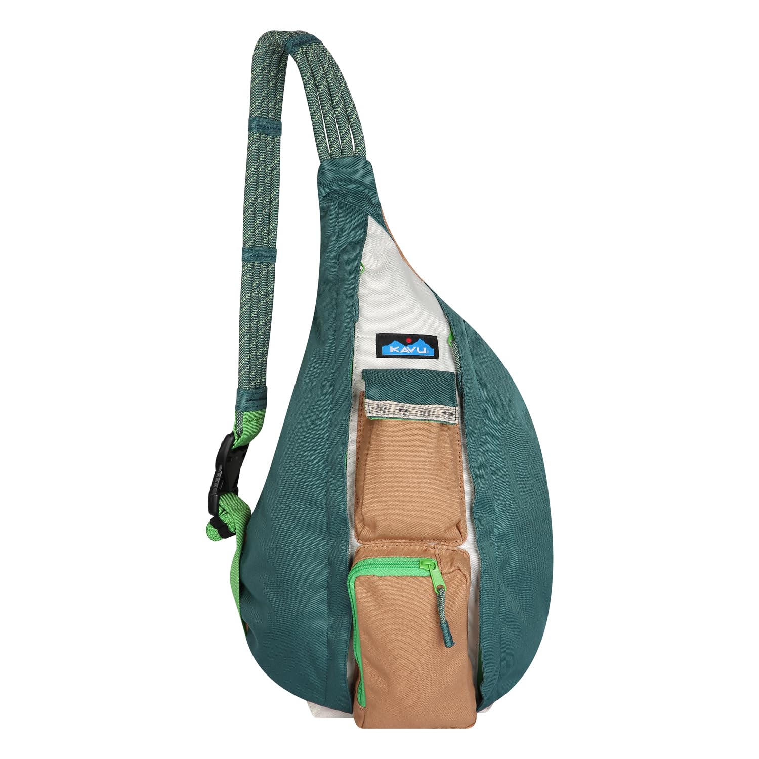 KAVU Original Rope Remix Bag Crossbody Backpack - Lightweight Durable Outdoor Shoulder Bag for Hiking, Camping & Travel - Perfect Daypack for Adventure Enthusiasts