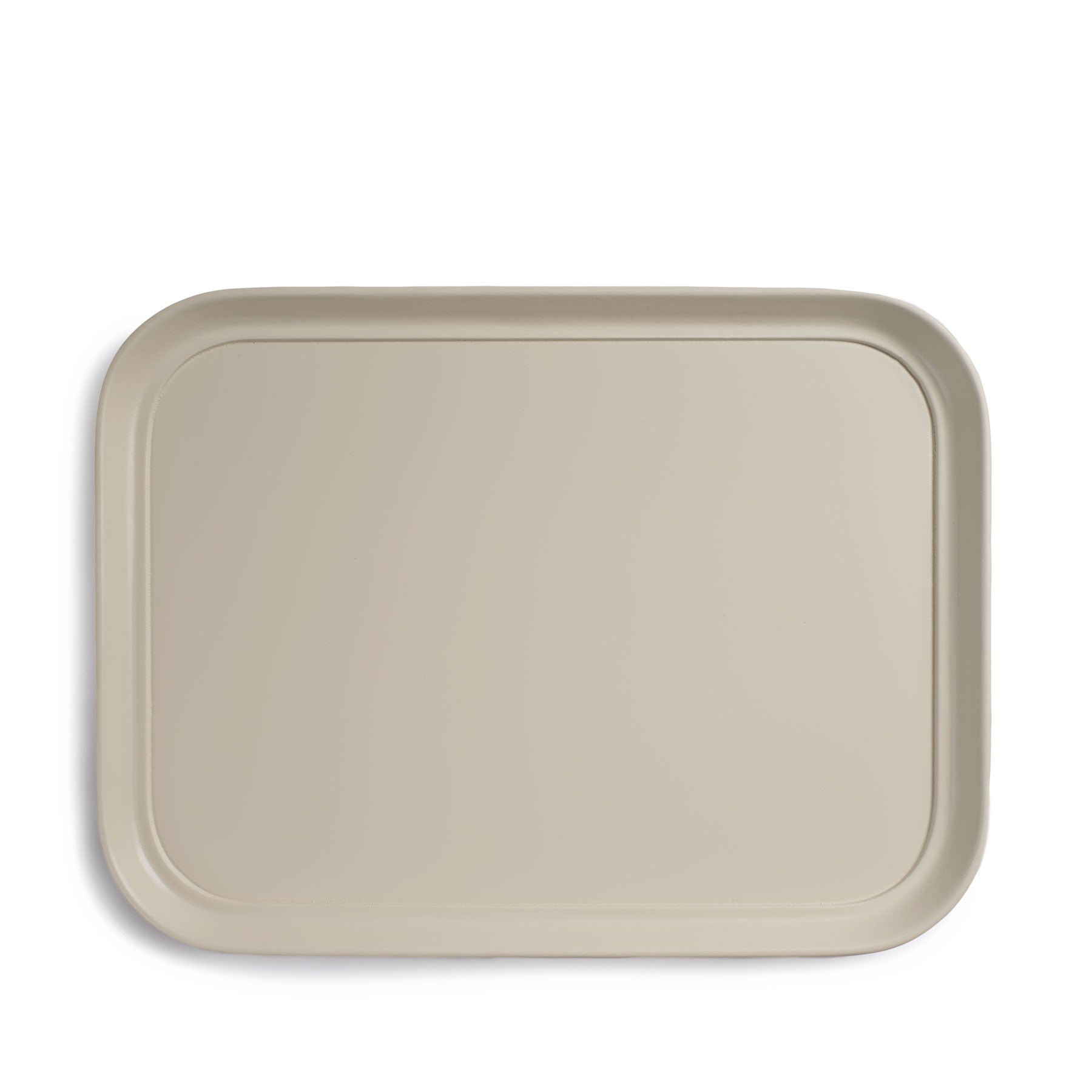 Large Bernice Tray in Almond - Elegant Serving Tray for Dining, Entertaining & Home Decor | Perfect for Coffee Table, Kitchen & Party Serving
