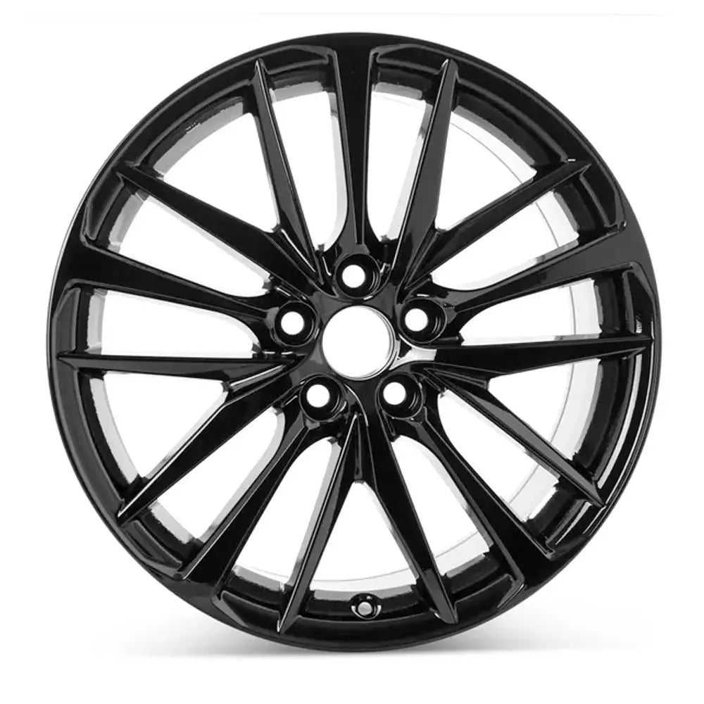 19 Inch Toyota Camry Wheel Replacement - Machined Black Replica Rim 75222 4261106E20 | Perfect for Car Upgrades, Custom Builds & Off-Road Adventures
