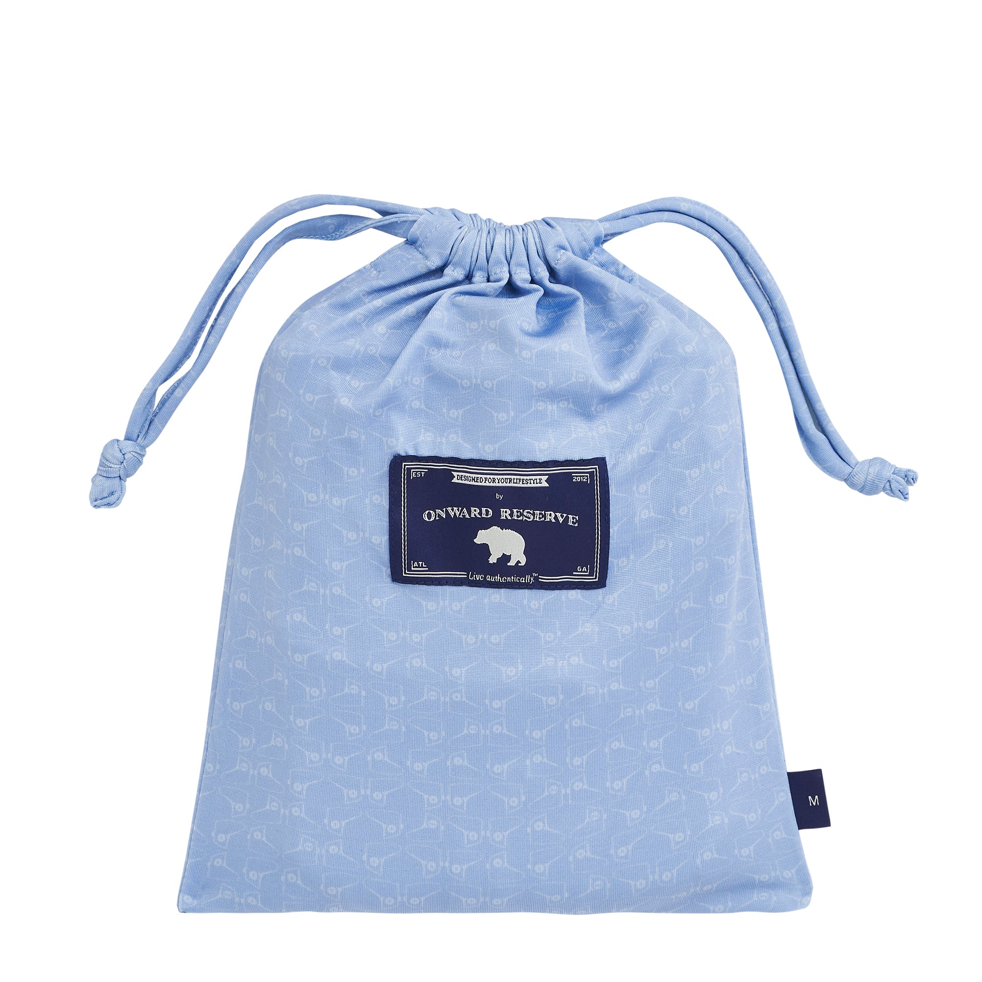 Caddie Performance Boxer Briefs - Moisture Wicking & Breathable Men's Underwear for Sports & Daily Wear - Endless Sky Design