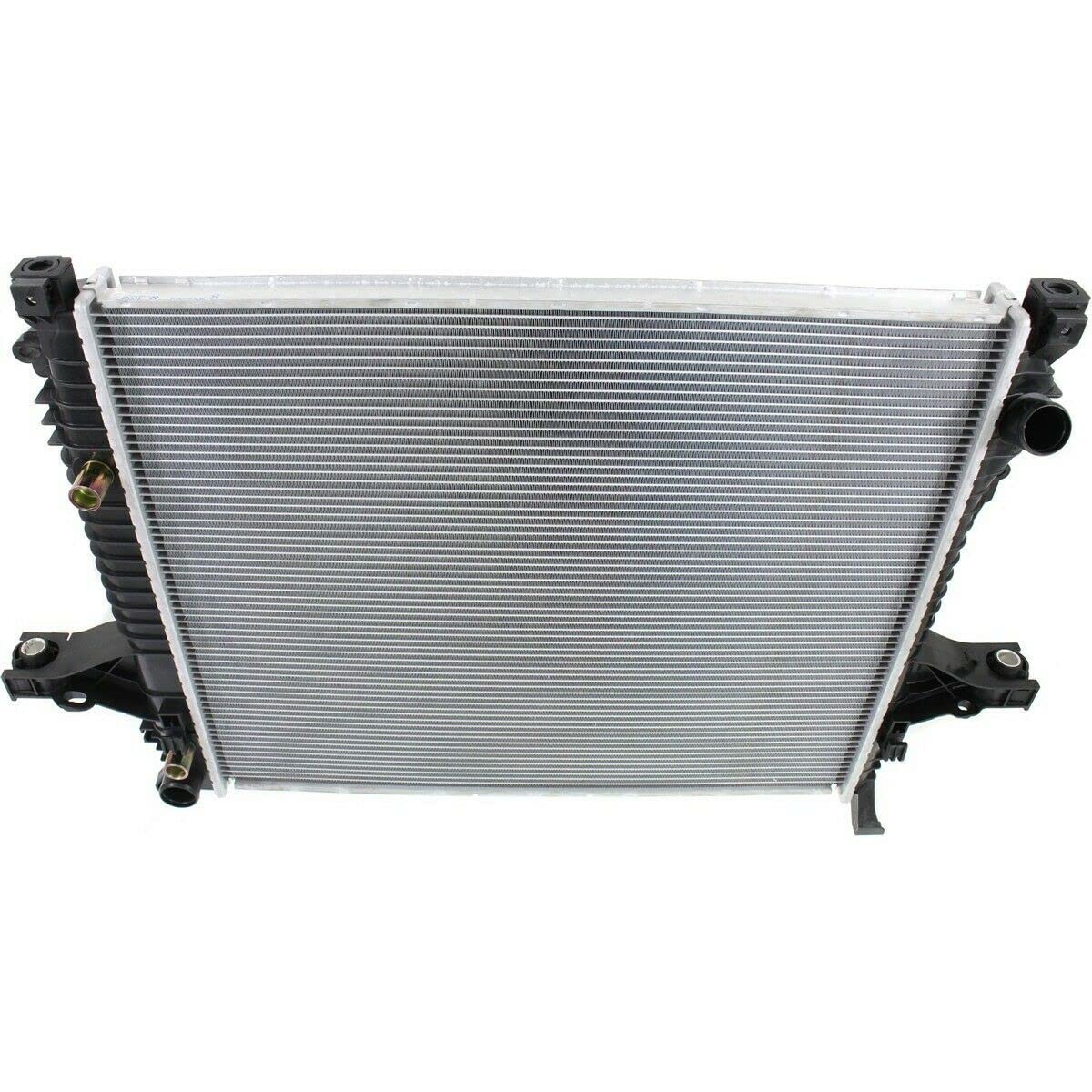 High-Performance Aluminum Radiator with Transmission Cooler - Compatible with 312935505 & 16554150 - Perfect for Truck & SUV Cooling System Upgrades