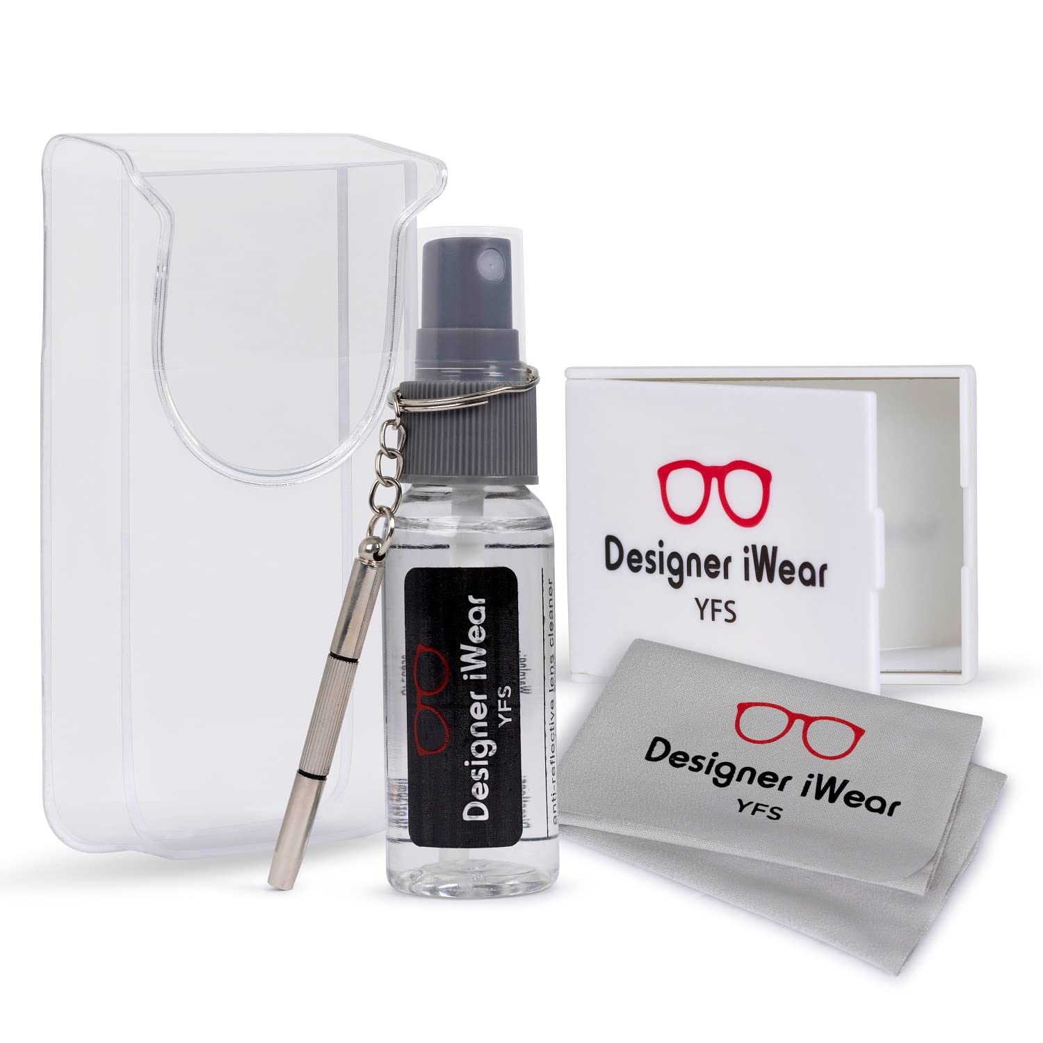 Adidas SP0006 Men's Rectangular Sunglasses - Polarized UV Protection + iWear Cleaning Kit Bundle | Perfect for Driving, Outdoor Sports & Summer Fashion