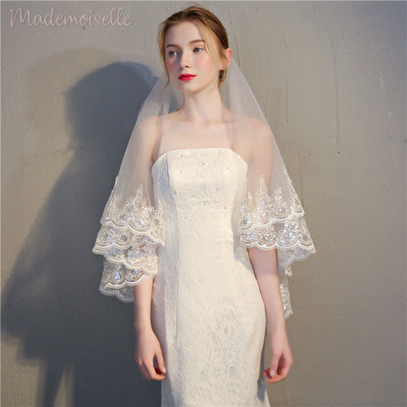 Dessa Veil - Elegant and Lightweight Bridal Veil for Weddings | Perfect for Brides, Prom, and Formal Events
