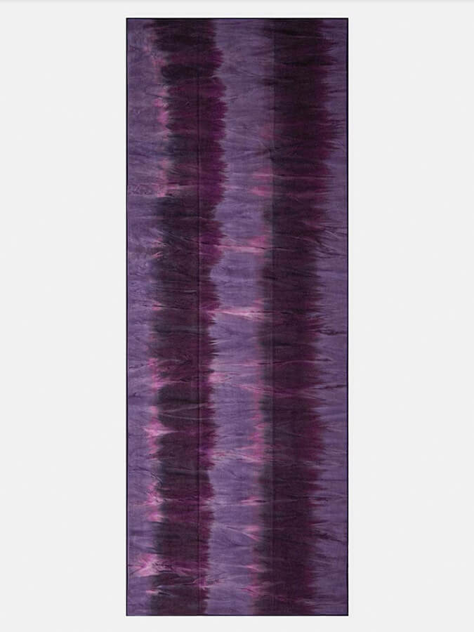 Manduka eQua Yoga Mat Towels - Non-Slip, Absorbent & Eco-Friendly for Hot Yoga, Pilates & Workouts - Perfect for Home & Studio Use