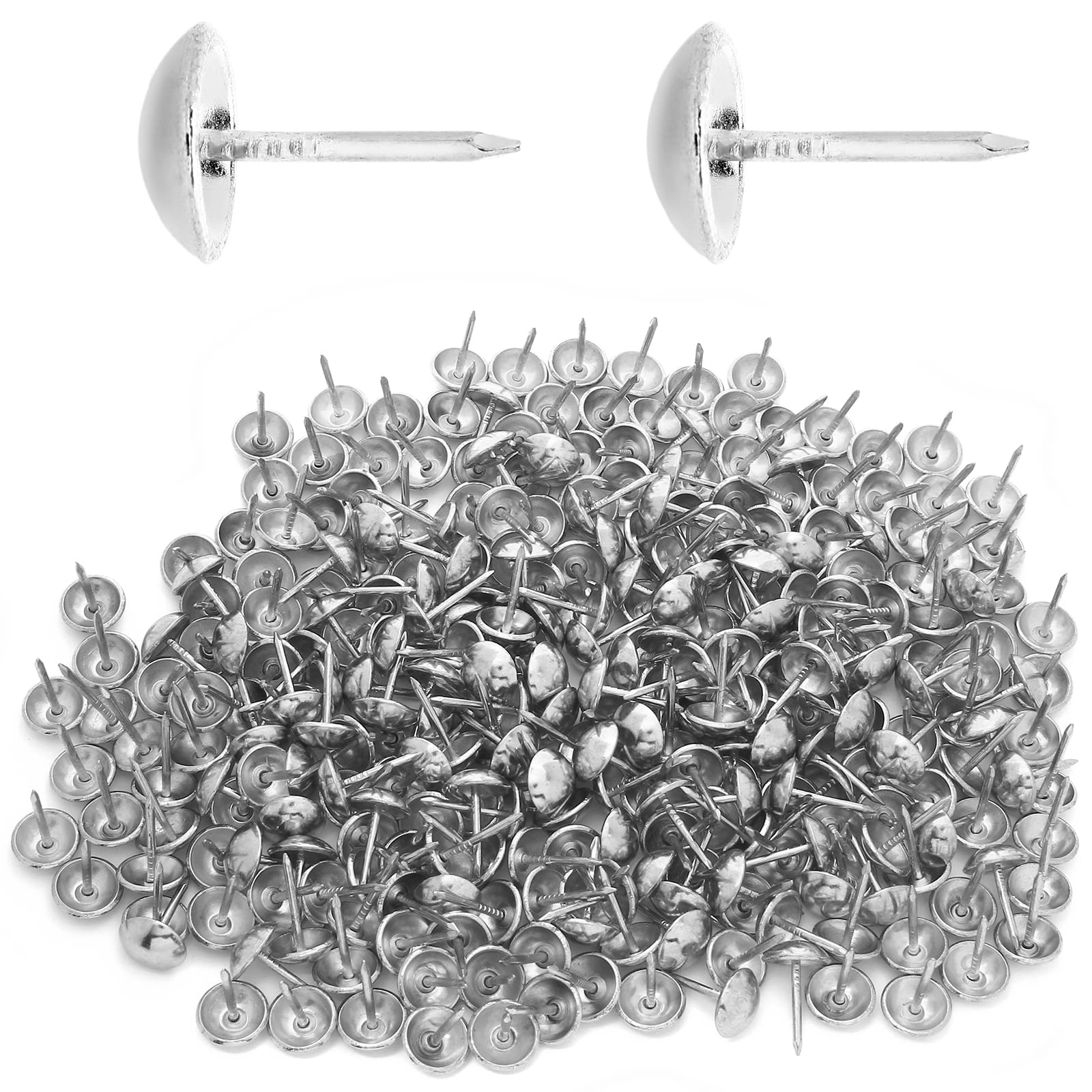 300 Pcs Silver Upholstery Tacks - 0.43