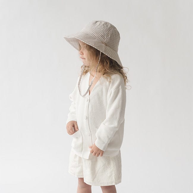 Rhode Kids Bucket Hat for Boys & Girls - UPF 50+ Sun Protection, Adjustable Chin Strap - Perfect for Beach, Pool, Outdoor Play & Summer Activities
