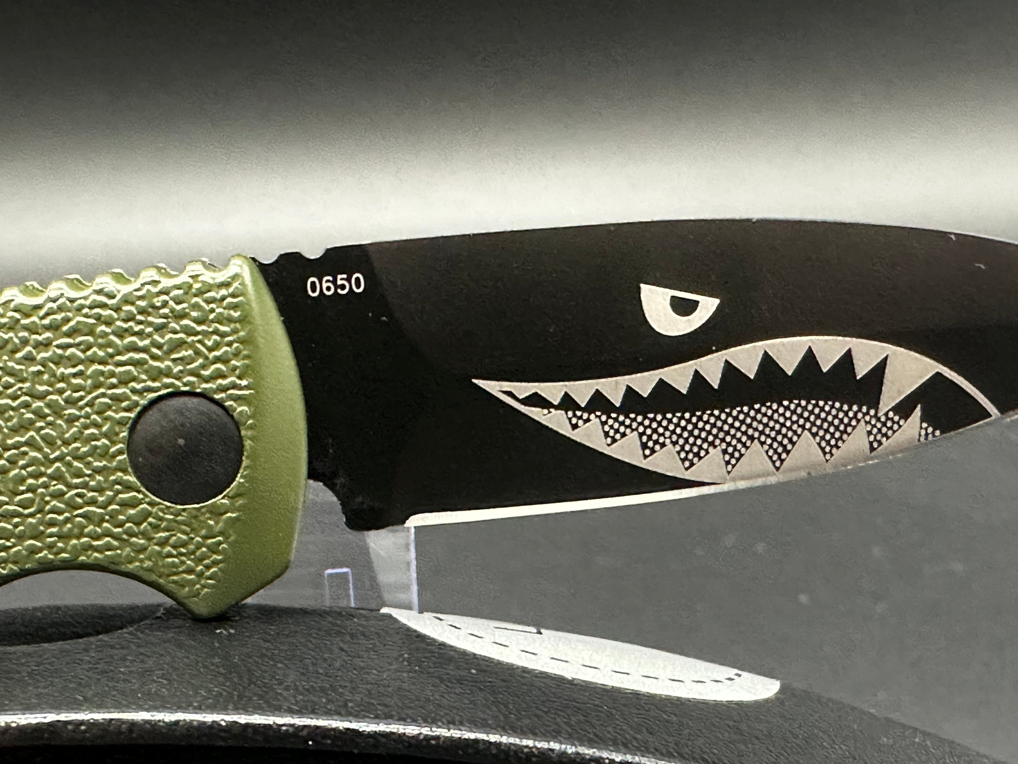 Boker Mini Warhawk Kalashnikov Folding Knife - Green Tactical Pocket Knife for Outdoor, Camping, EDC & Survival Gear