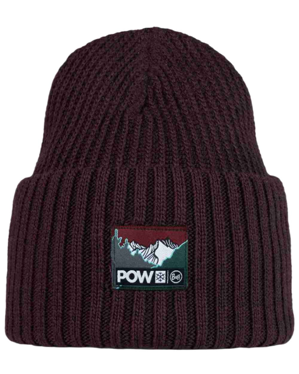 Buff Rutger POW Shadow Knitted Beanie - Warm Winter Hat for Men & Women - Perfect for Skiing, Hiking, and Outdoor Activities
