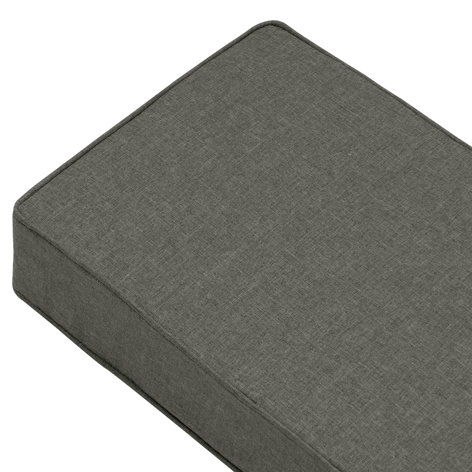 Linara Custom Bench Cushion - Light Blue Sofa Cushion & Chair Pad for Patio Furniture - Waterproof Outdoor Seat Cushion for Garden, Deck, Poolside & Porch
