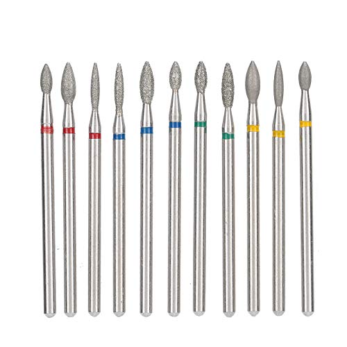 Professional Nail Pedicure Drill Bit Set - Electric Nail File for Manicure & Pedicure, Multi-Functional Emery Polishing Tool for Salon & Home Nail Care - Perfect for Nail Art, Acrylics & Foot Care