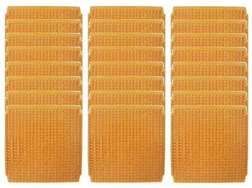 24-Pack Sunset Wheat Plastic Egg Nesting Box Pads – Durable & Eco-Friendly Egg Carton Liners for Chicken Coops, Farm Fresh Eggs, and Poultry Nesting Boxes – Perfect for Backyard Chicken Keepers and Small Farms