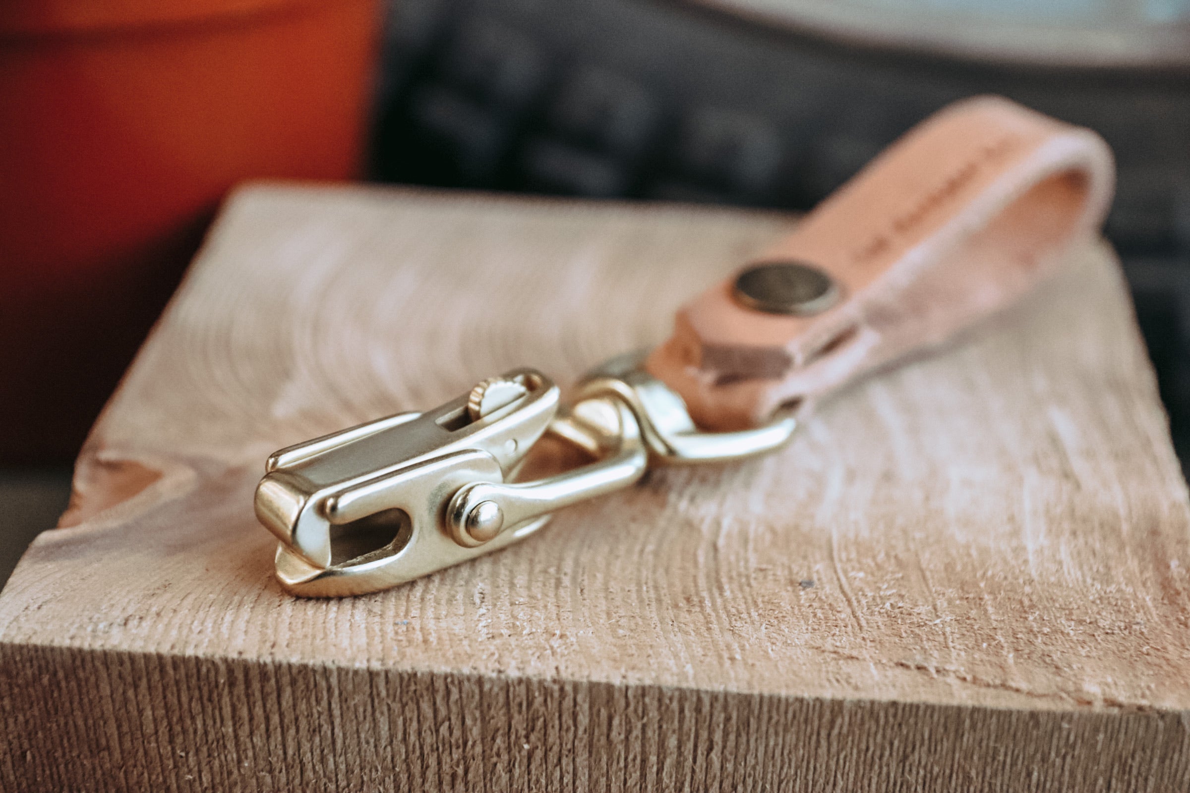 Natural Leather Key Fob with RFID Protection - Secure Key Organizer for Home, Office & Travel | Durable & Stylish Keychain Accessory