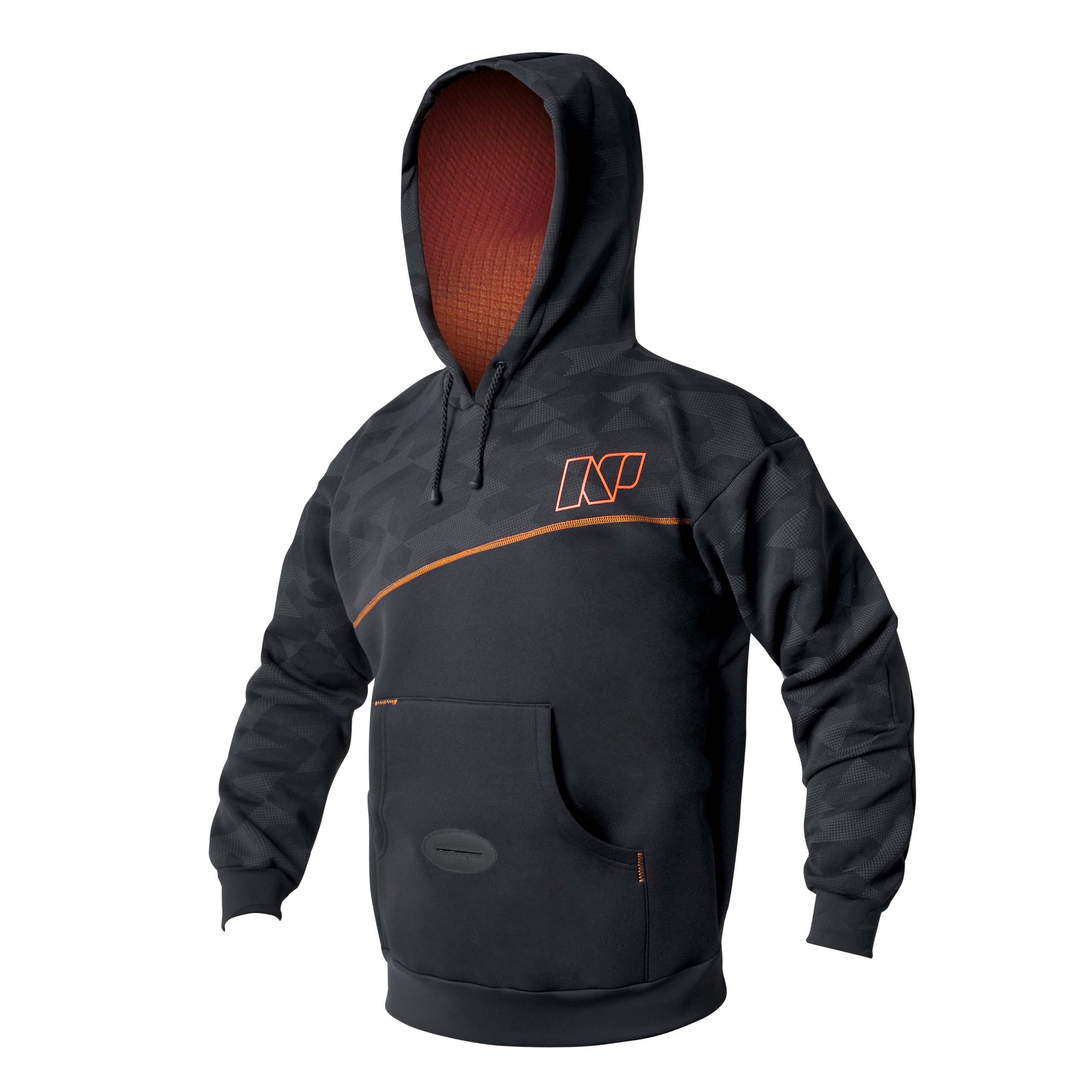 NP Surf 2mm Neoprene Hooded Wetsuit Top for Men & Women - Warm & Flexible Surfing, Diving, Kayaking Gear