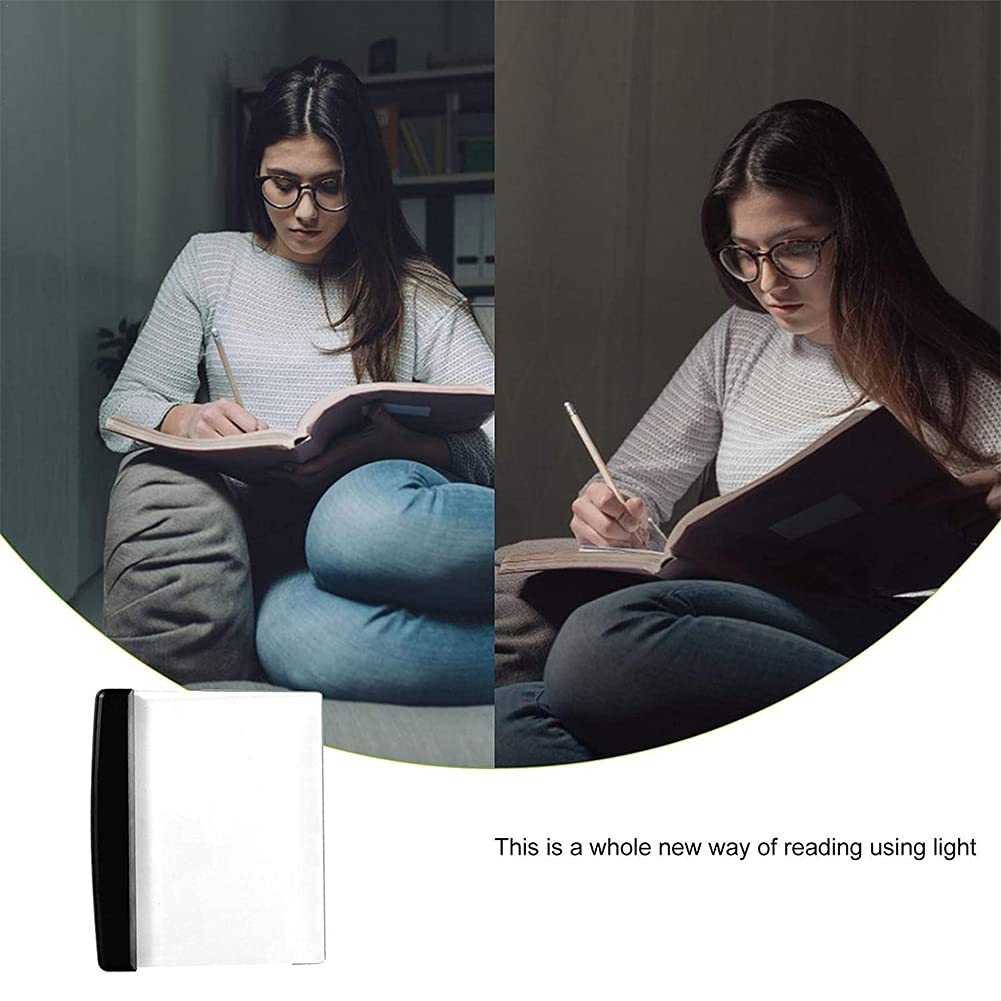 Ochine LED Reading Light - Portable Book Lamp with Warm White Eye Protection, Adjustable Brightness for Home, Office, Travel & Car Use - Perfect for Night Reading, Studying & Working in Low Light