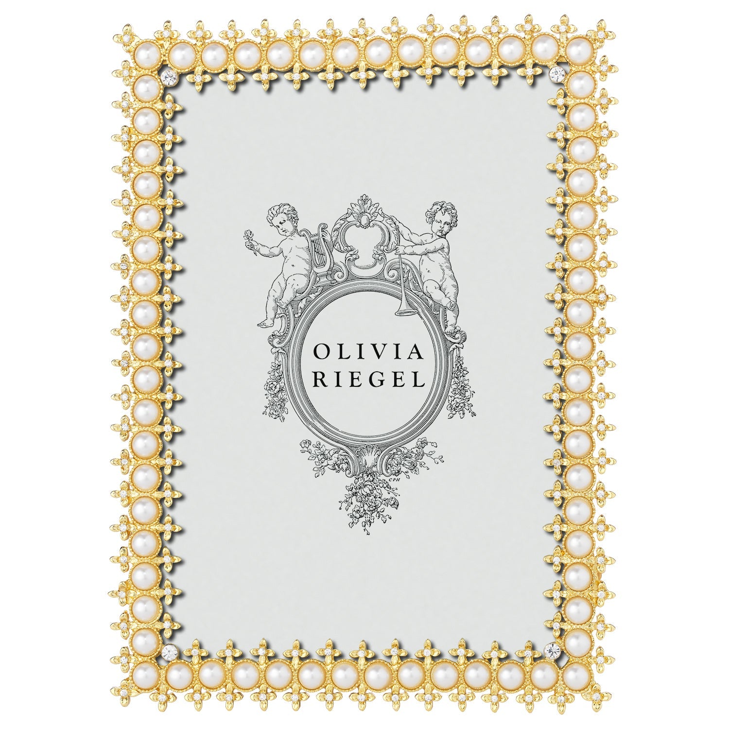 Elegant Crystal & Pearl Photo Frame - Perfect for Wedding, Anniversary, and Home Decor Gifts