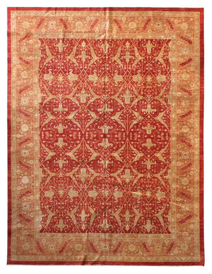 Handwoven Arabesque Traditional Area Rug - J27571 | Elegant Home Decor for Living Room, Bedroom & Office