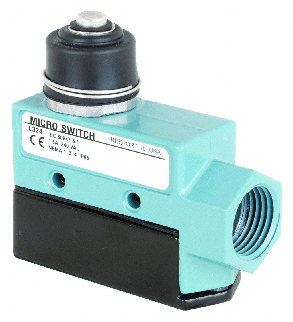 Honeywell S&C BZE6-2RN Limit Switch with Top Plunger, SPDT 1NO/1NC - Ideal for Industrial Automation and Machinery Safety Control