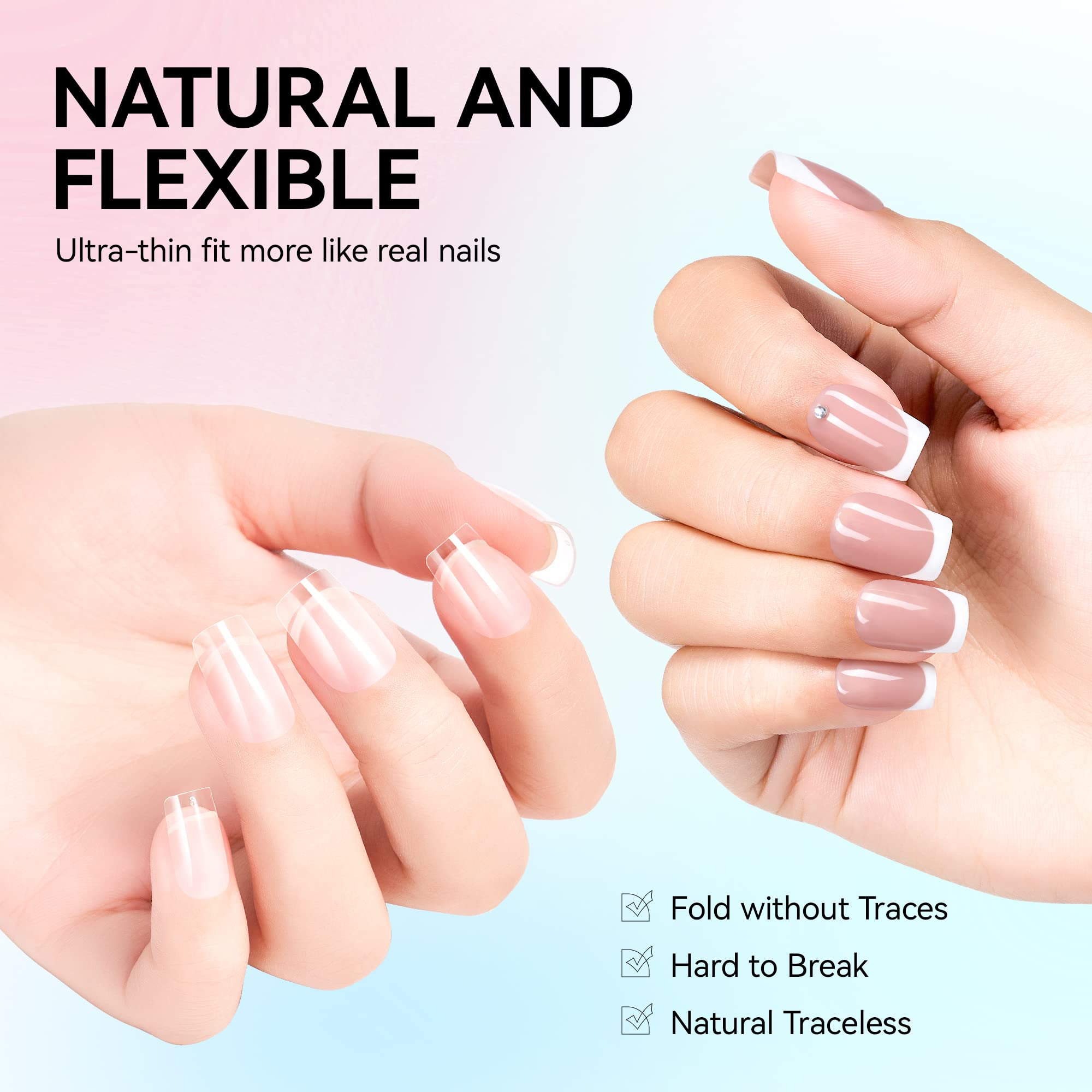 **Gelike 6-in-1 Gel Nail Kit with LED Lamp – 528pcs Short Square Tips & Nail Art Tools for DIY Home Manicure | Professional Salon-Quality Nails for Beginners, Gifts & Special Occasions | Perfect for Home Use, Bridal Nails, Holiday Nail Art, Parties & Travel**    *(Ideal for at-home manicures, weddings, birthdays, vacations, and salon-style nail designs on the go!)*